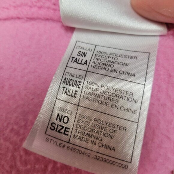 Disney Store Minnie Mouse Fleece Blanket Pink Hearts Cozy Nursery 50 x 64 retro - Picture 7 of 8